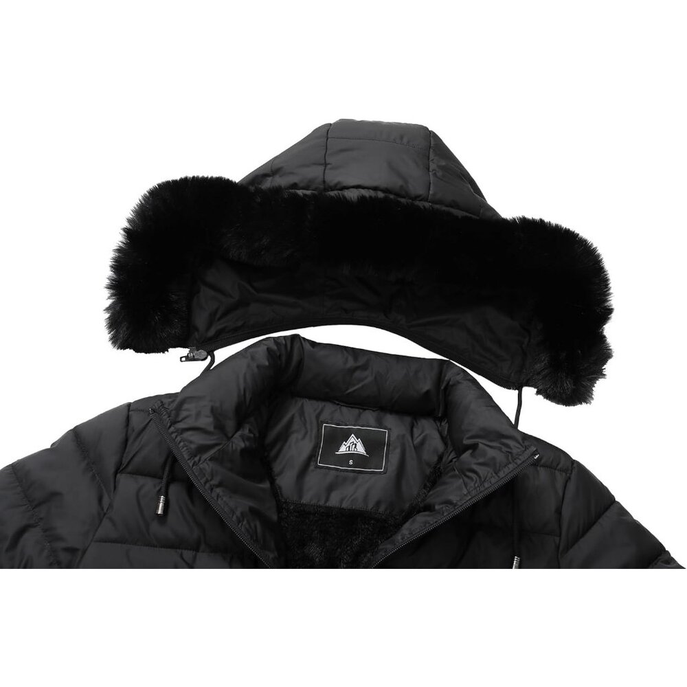 Lightweight Women's Waterproof Down Jacket With F… - image 7